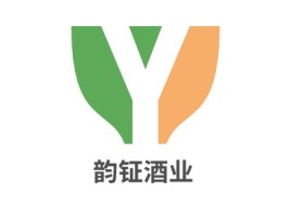 韵钲酒业店铺logo头像设计