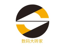 黑龙江数码大砖家公司logo设计