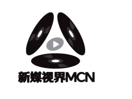 新媒视界MCNlogo标志设计