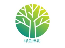 绿金淮北名宿logo设计
