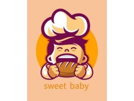 福建sweet baby品牌logo设计