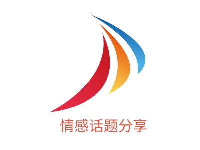 情感话题分享LOGO设计