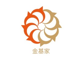 上海金基家公司logo设计