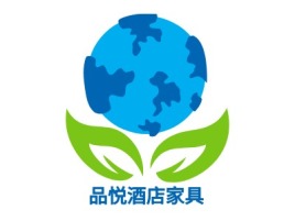 品悦酒店家具公司logo设计