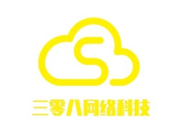 三零八网络科技公司logo设计