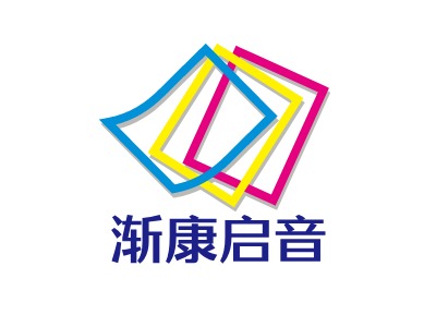 渐康启音LOGO设计