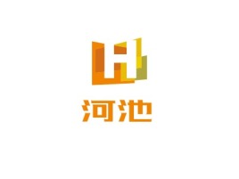 广西河池金融公司logo设计
