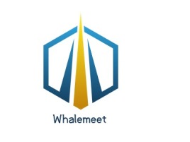 Whalemeetlogo标志设计