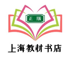 上海教材书店logo标志设计
