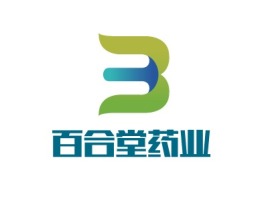 百合堂药业品牌logo设计