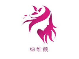 绿维颜门店logo设计