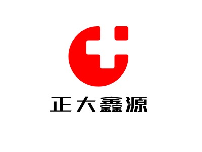 正大鑫源门店logo设计