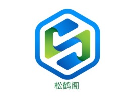 松鹤阁logo标志设计