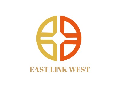 EAST LINK WESTLOGO设计