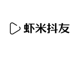 虾米抖友logo标志设计