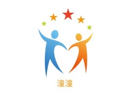 潼潼logo标志设计