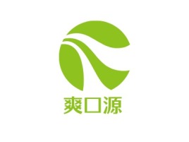 爽口源品牌logo设计