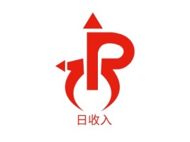 日收入公司logo设计