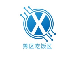 熊区吃饭区公司logo设计