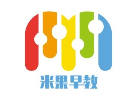 山东米果早教门店logo设计