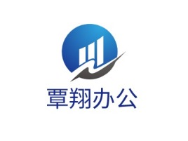 覃翔办公公司logo设计