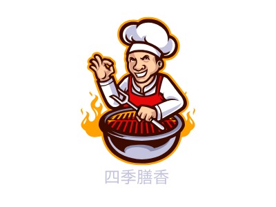 四季膳香LOGO設(shè)計