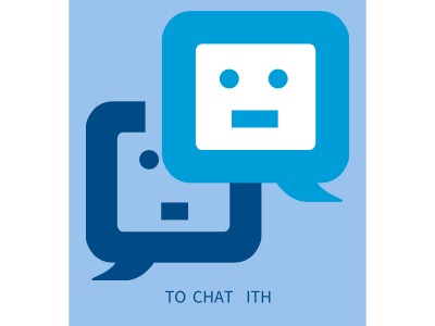 TO CHAT WITHLOGO设计