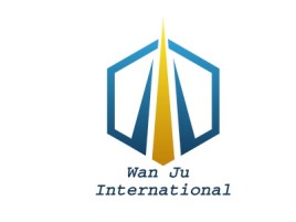          Wan Ju       International公司logo设计