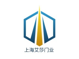 上海艾莎门业企业标志设计