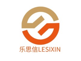 河南乐思信LESIXIN公司logo设计