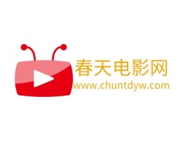 春天电影网logo标志设计