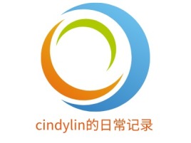 cindylin的日常记录logo标志设计