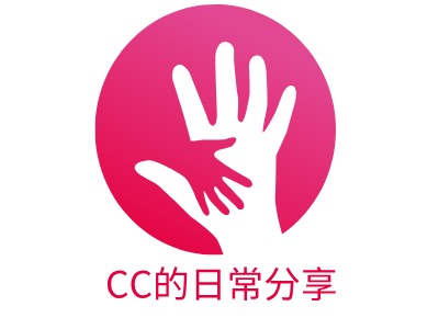 CC的日常分享logo标志设计