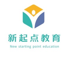 江苏新起点教育logo标志设计
