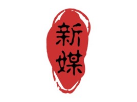 浙江新媒logo标志设计