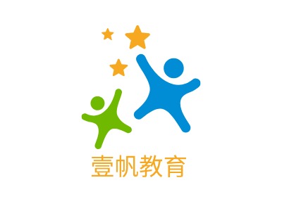 壹帆教育logo标志设计