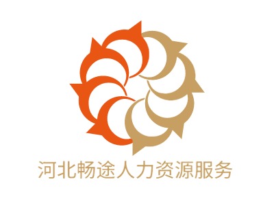 河北畅途人力资源服务公司logo设计