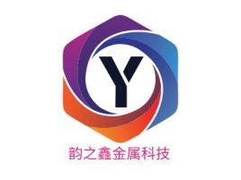 北京韵之鑫金属科技企业标志设计