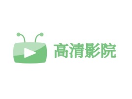 高清影院logo标志设计