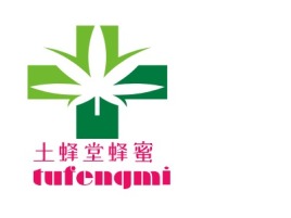 土蜂堂蜂蜜tufengmi品牌logo设计