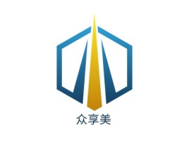 众享美公司logo设计