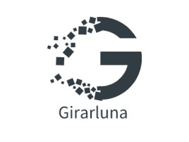 Girarlunalogo标志设计