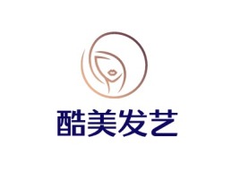 酷美发艺门店logo设计