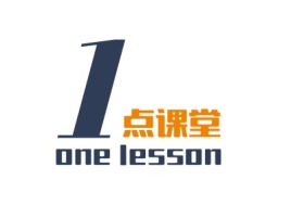 重庆one lessonlogo标志设计