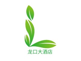龙口大酒店名宿logo设计