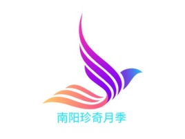 南阳珍奇月季品牌logo设计