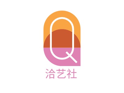 洽藝社LOGO設計