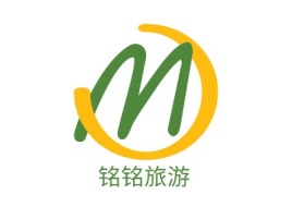 铭铭旅游logo标志设计