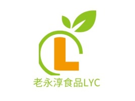 老永淳食品LYC品牌logo设计
