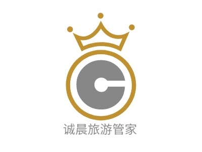 誠(chéng)晨旅游管家LOGO設(shè)計(jì)